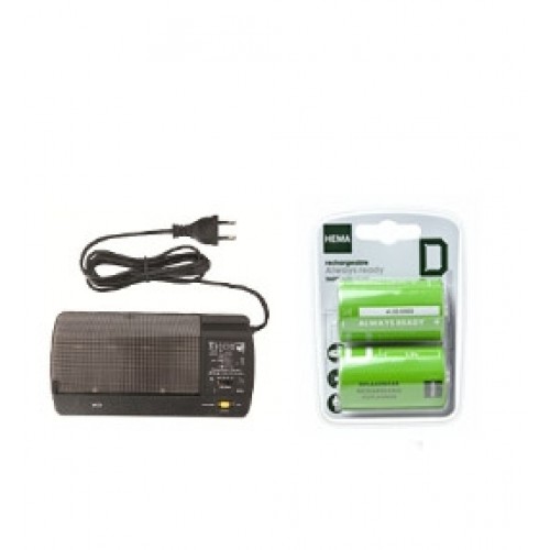 Oplader en batterijen voor Portable power pomp